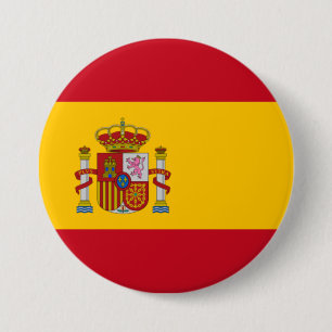 国スペインの旗(スペイン) 缶バッジ