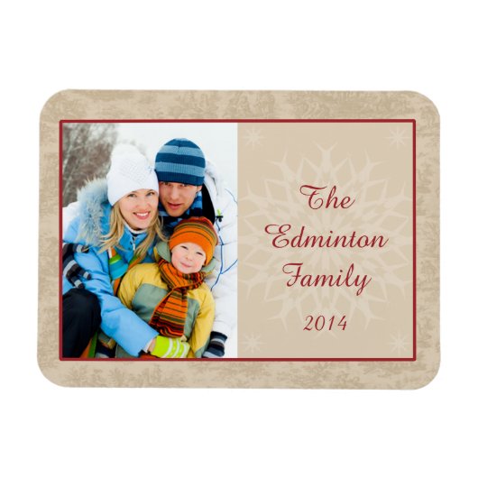 国チャームカスタムフォトフレックス マグネット (横)