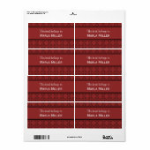 国チャーム蔵書票ラベル ラベル (フルシート)