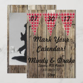 国テーマ マーク カレンダー アナウンスメント 案内状 (正面/裏面)