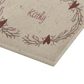 国ハート及びピップベリーガラス切削板 カッティングボード (角)