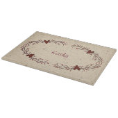 国ハート及びピップベリーガラス切削板 カッティングボード (角)