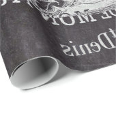 国パリフランスのティーパーティーシャルボードティーポット ラッピングペーパー (ロールコーナー)