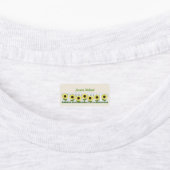 国パーソナライズされたのヒマワリのラベルnラベル ラベル (貼付)