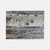 国パーソナライズされた名 フリースブランケット (正面(横))