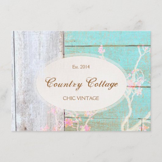 国ファッション小売ブティック、ギフト券 (正面)