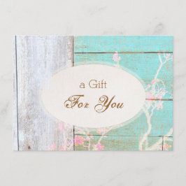 国ファッション小売ブティック、ギフト券