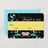 国フォークのインスパイアアート 出欠カード (正面/裏面)