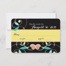 国フォークのインスパイアアート 出欠カード