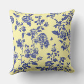 国フランスのバラ クッション (裏面)