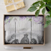 国フランスのフローラコーンワラニッシュニワトリ 薄葉紙 (ギフト)