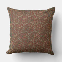 国フランスのペイズリー装飾用クッション