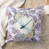 国フランスのライラック クッション (ブランケット)