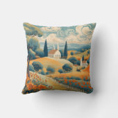 国フランスの側 クッション (裏面)