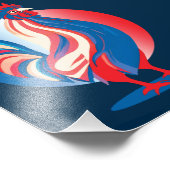 国フランスの旗 フォトプリント            (角)