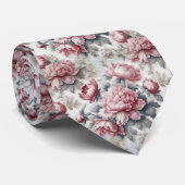 国フランスの牡丹 ネクタイ (ロール)