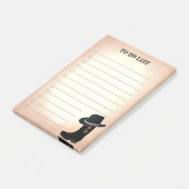 国ブラックブーツ&行う帽子リストのポストイットノート ポストイット (アングル)