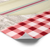 国ベーキングプリント ポスター (角)