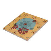 国ボタン花タイル タイル (側面)