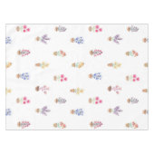 国ポッエレガントテッドフラワーウォータカラーパターン テーブルクロス (正面(横))