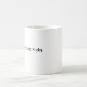 国ポップ・アートのの音楽最低の コーヒーマグカップ (中央)