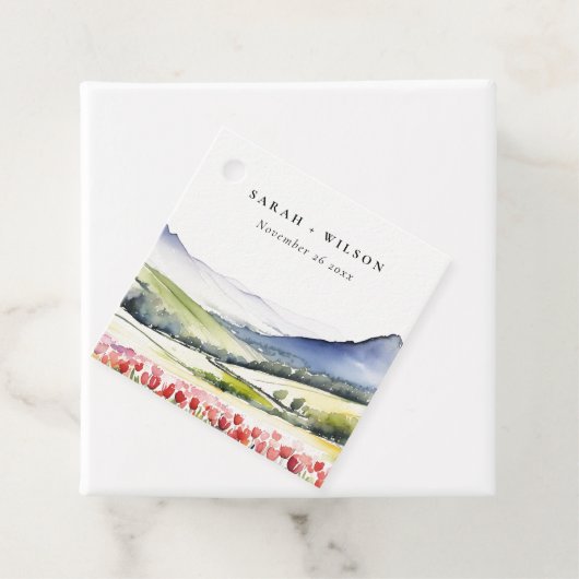 国ミニマルの春フローラの結婚横の場所 フェイバータグ (インサイチュ)