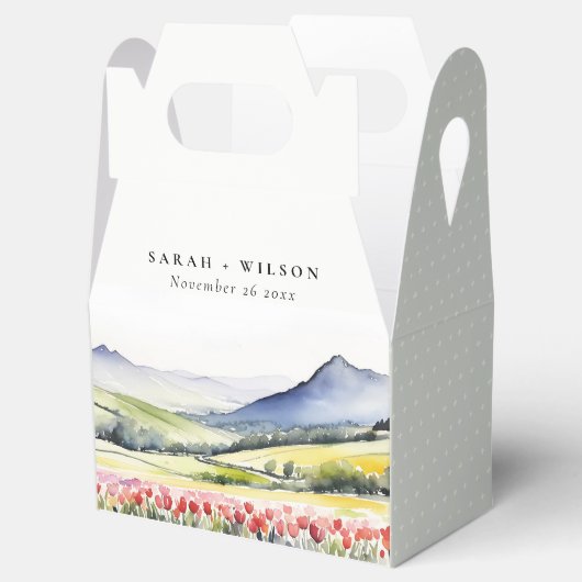 国ミニマルの春フローラの結婚横の場所 フェイバーボックス (オープン)