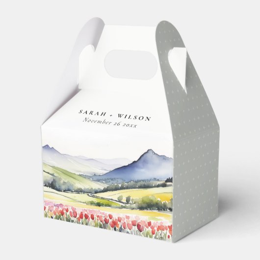 国ミニマルの春フローラの結婚横の場所 フェイバーボックス (正面サイド)