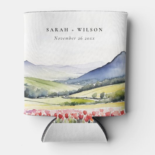 国ミニマルの春フローラの結婚横の場所 缶クーラー (正面)