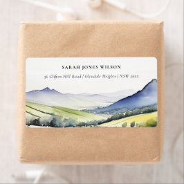 国ミニマル春フローラ横の住所 ラベル