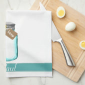 "国メーソンジャー結婚式タオル" キッチンタオル (四つ折り)