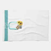 "国メーソンジャー結婚式タオル" キッチンタオル (横)