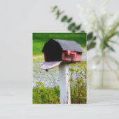 国メールボックス – 引っ越しました! ポストカード (スタンド正面)