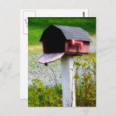 国メールボックス – 引っ越しました! ポストカード (正面/裏面)