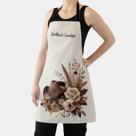 国モダンエレガント西部 – フローラ エプロン