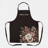 国モダンエレガント西部 – フローラ エプロン (正面)