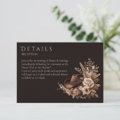 国モダンエレガント西部 – フローラ エンクロージャーカード (スタンド正面)