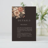 国モダンエレガント西部 – フローラ エンクロージャーカード (スタンド正面)