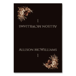 国モダンエレガント西部 – フローラ テーブルナンバー