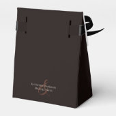 国モダンエレガント西部 – フローラ フェイバーボックス (裏面サイド)