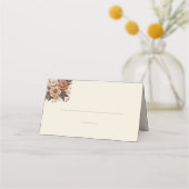 国モダンエレガント西部 – フローラ プレイスカード (正面)