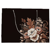 国モダンエレガント西部 – フローラ ラージペーパーバッグ (裏面)