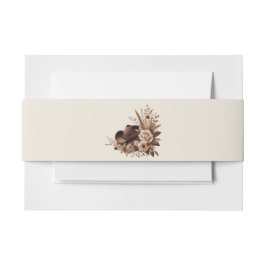 国モダンエレガント西部 – フローラ 招待状ベリーバンド