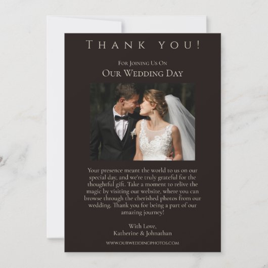 国モダンエレガント西部 – フローラ 招待状 (正面)