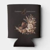 国モダンエレガント西部 – フローラ 缶クーラー (裏面)