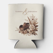 国モダンエレガント西部 – フローラ 缶クーラー (正面)