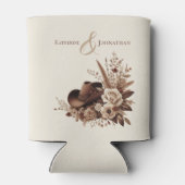 国モダンエレガント西部 – フローラ 缶クーラー (裏面)