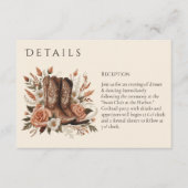 国モダンエレガント西 – 花囲い エンクロージャーカード (正面)