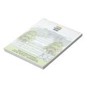 国ユニークテーマのロ企業のゴが並ぶ ノートパッド (回転)