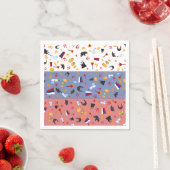 国ロシアのの固定観念を持つ国旗 スタンダードカクテルナプキン (インサイチュ)